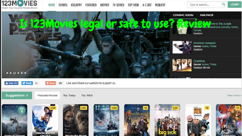 Is 123Movies legal or safe to use? Review