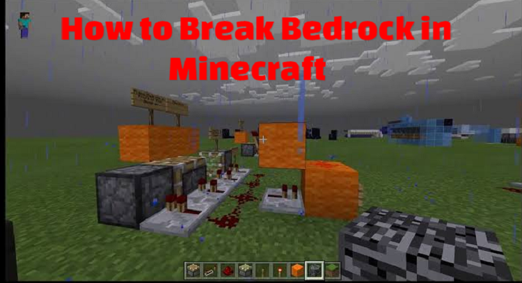 How to Break Bedrock in Minecraft