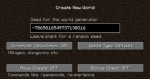 Minecraft Seeds