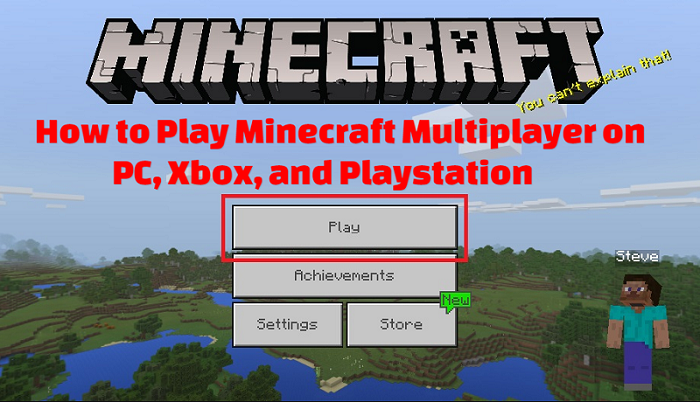 How to Play Minecraft Multiplayer on PC, Xbox, and Playstation