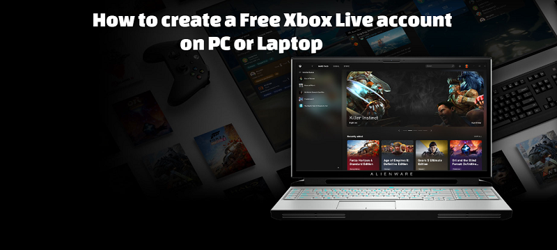 How to create a Free Xbox Live account on PC or Laptop