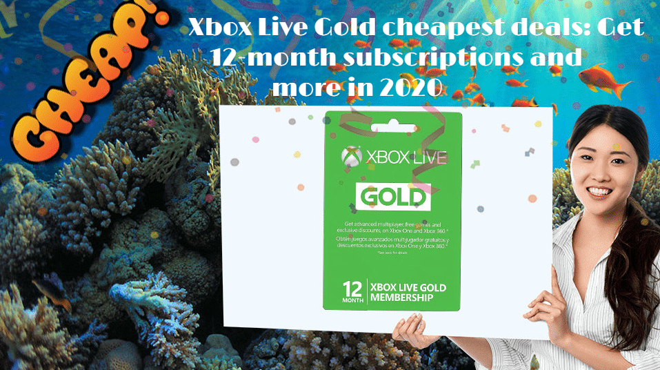 Xbox Live Gold 12-month subscriptions